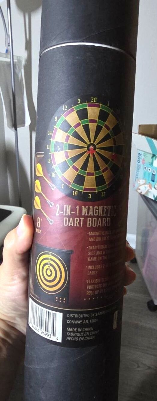 Magnetic Dart Board NEW in BOX
